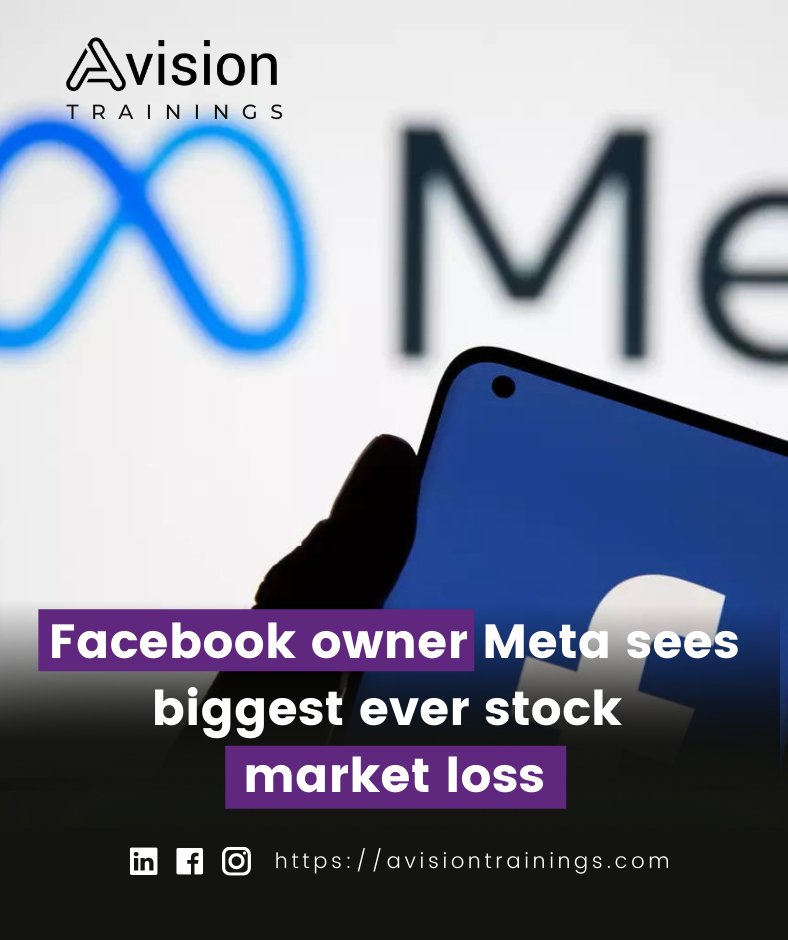 Facebook owner Meta sees biggest ever stock market loss