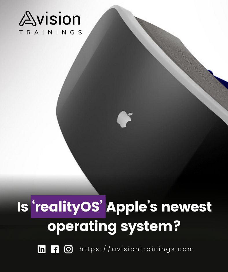 Is realityOS Apples newest operating system?