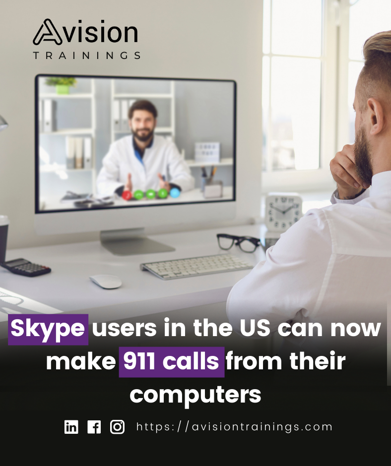 Skype users in the US can now make 911 calls from their computers