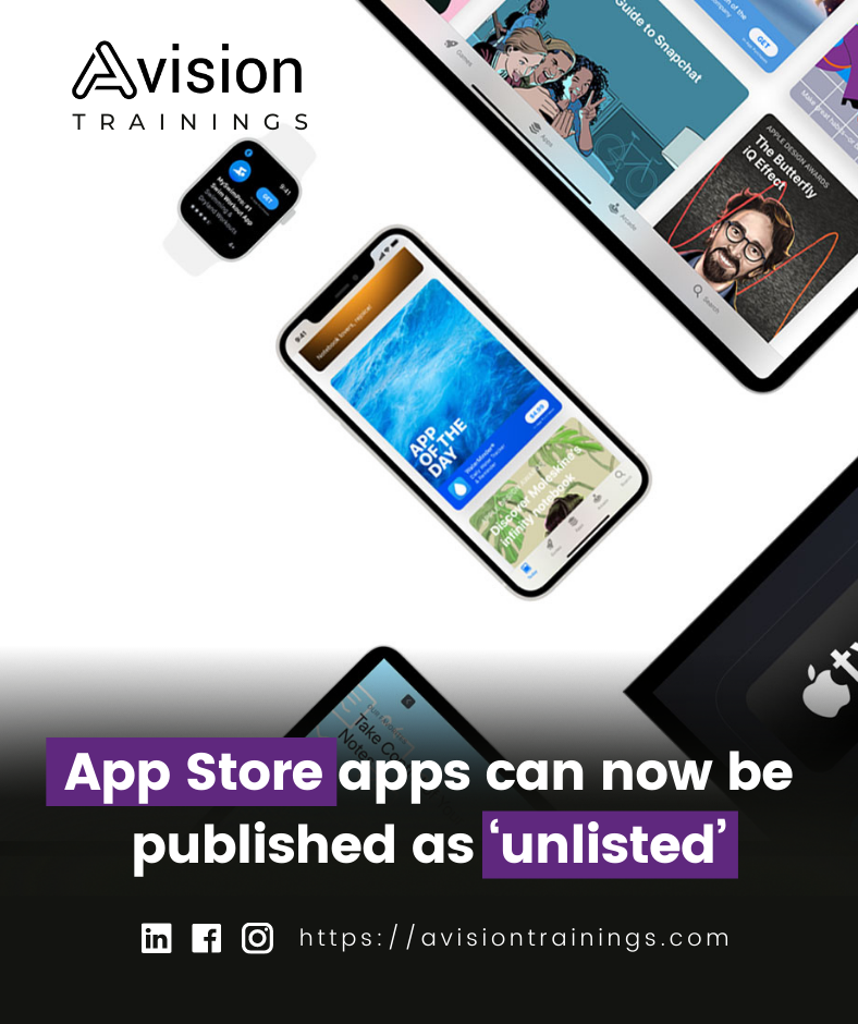 App Store apps can now be published as 