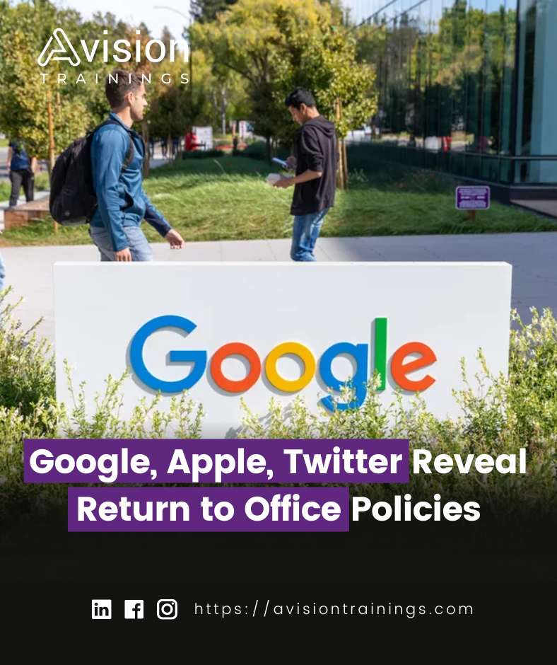 Several major tech companies expect workers to be back in the office soon.