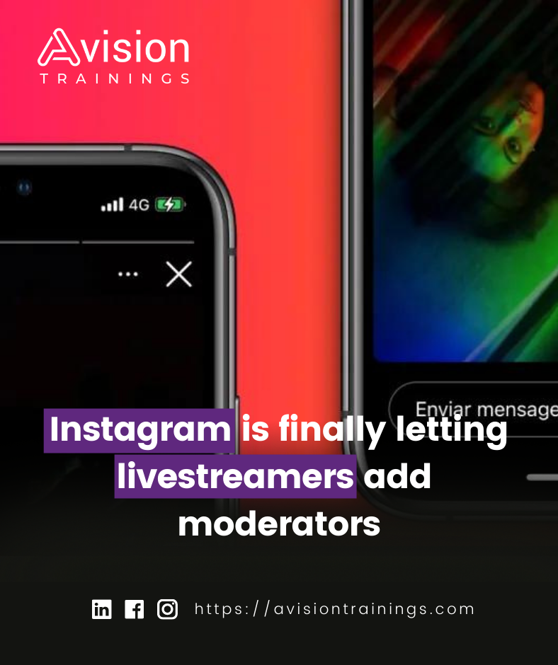 Instagram is finally letting livestreamers add moderators