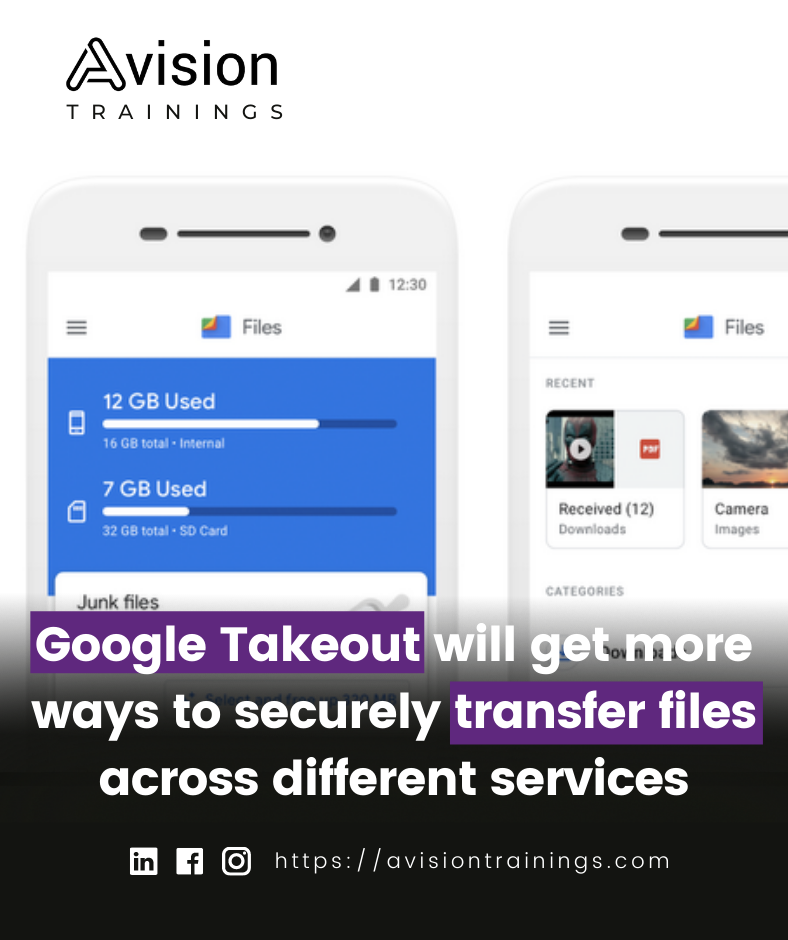 Google Takeout will get more ways to securely transfer files across different services