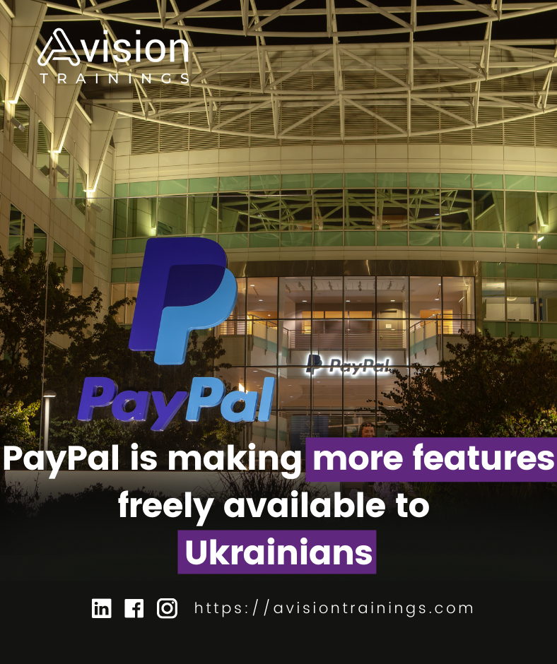 PayPal is making more features freely available to Ukrainians