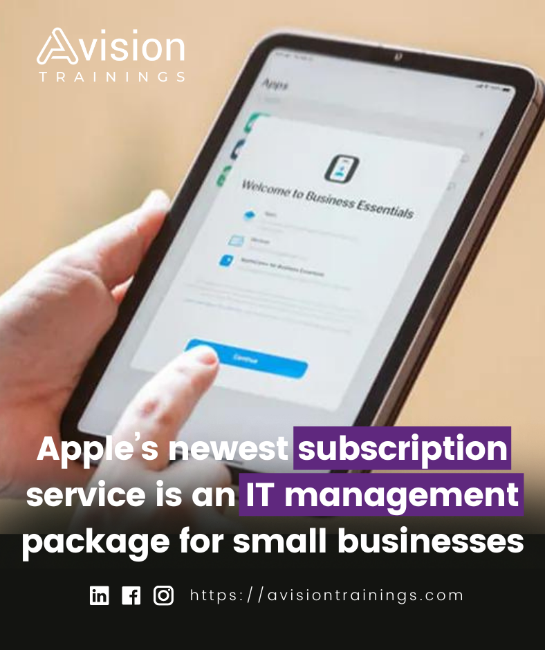 Apple newest subscription service is an IT management package for small businesses