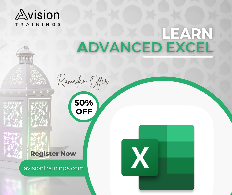 advanced excel training course in lahore