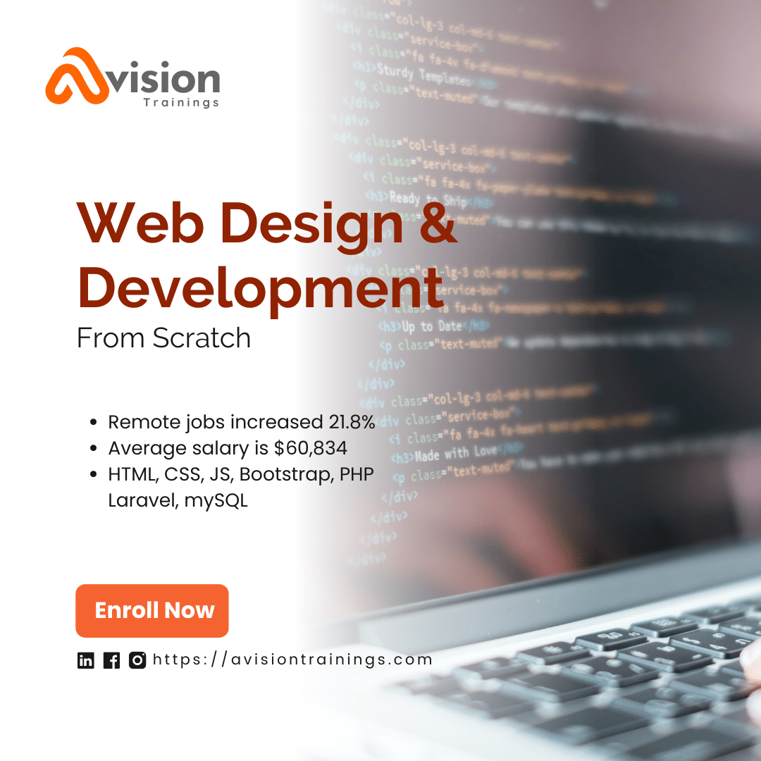 Web Design & Development Course in Lahore