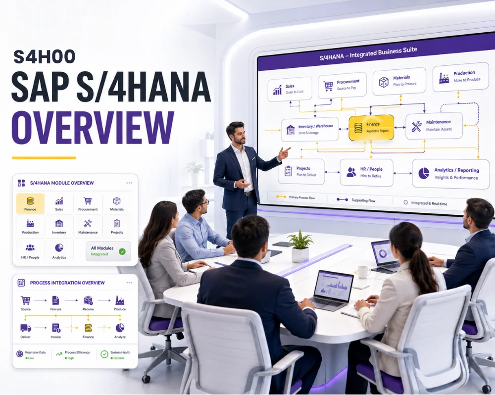 S4H00 - SAP S/4HANA Overview