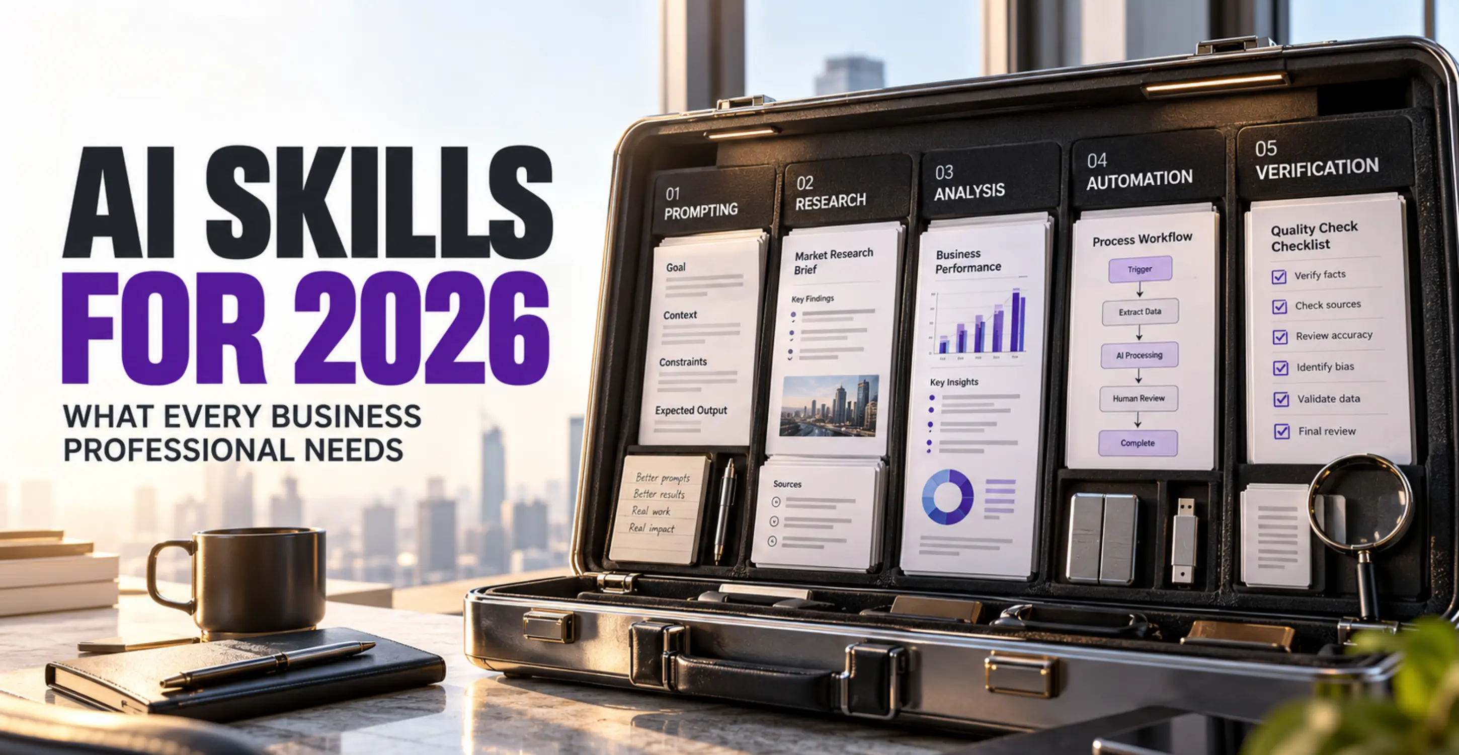 AI Skills Every Business Professional Should Learn in 2026